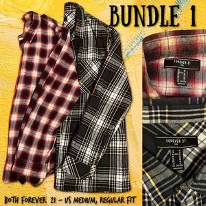 Flannel Shirt Sets!